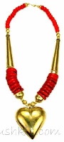 Indian ethnic necklace - click here for large view
